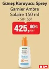 GARNİER AMBRE SOLAİRE GÜNEŞ KORUYUCU SPREY 150 ML